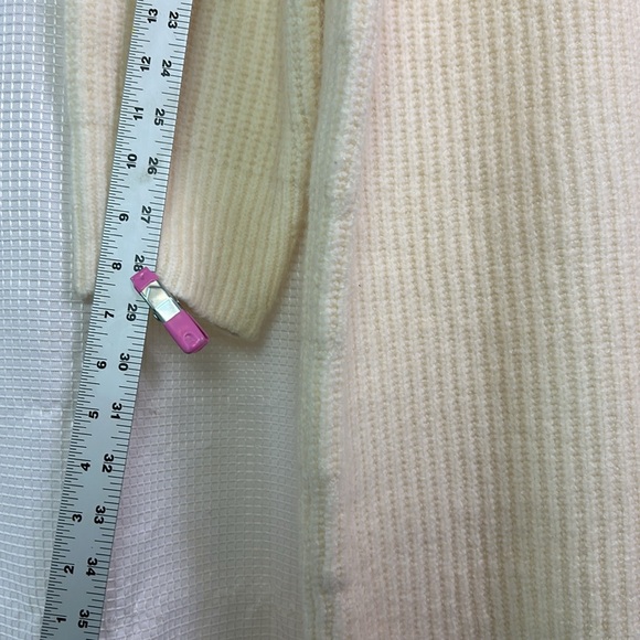 Express Sweater Dress - Ribbed Knit, Long Sleeve, Black, Size M - Picture 8 of 16